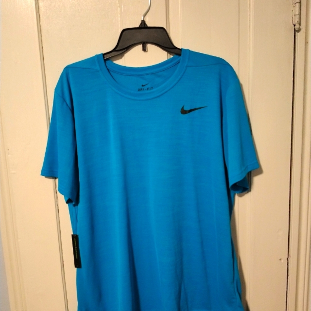 Nike FIT DRY Blue T-Shirt XL